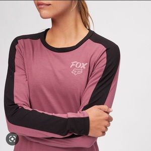 Fox Racing Womens Mountain Jersey Ranger Dri Release Mid Long Sleeve Jersey